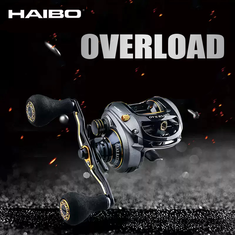 Abu Garcia Reel Max - Haibo 과부하 베이트캐스팅 낚시 릴 미끼