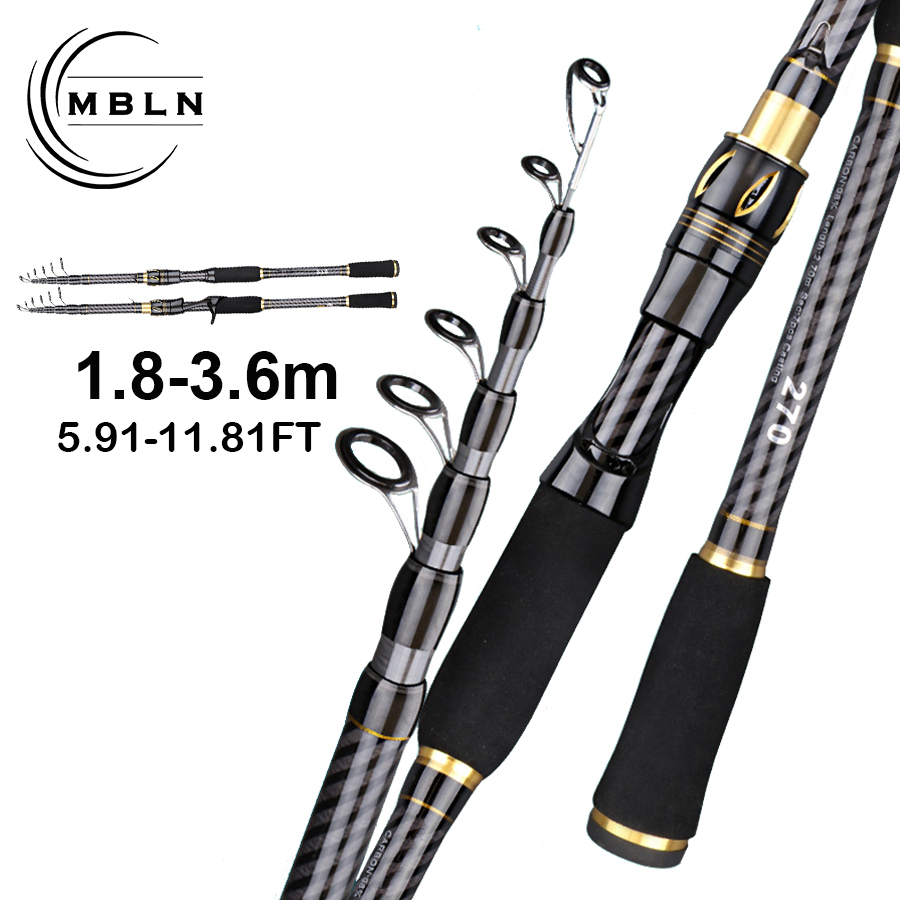 MBLN 탄소 섬유 낚싯대 1.8-3.6M 텔레스코픽  - Fishing Rod Surf 리뷰 및 가격
