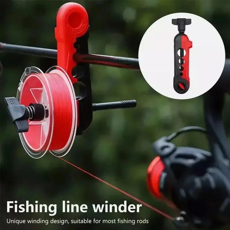 1/2개 낚싯줄 와인더 스풀 로드 홀더 도구 스풀러 머 - Fishing Rod Spinning 리뷰 및 가격