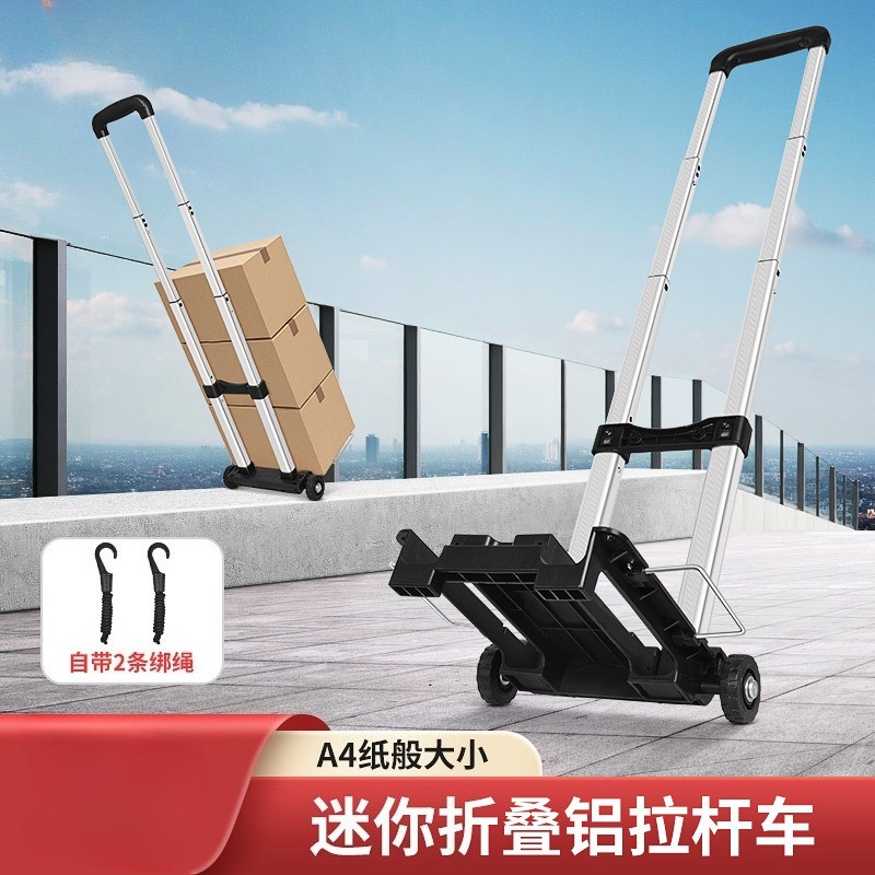 알루미늄 합금 당김봉이 있는 접이식 소형 카트, 초경량 - Fishing Rod Travel 리뷰 및 가격