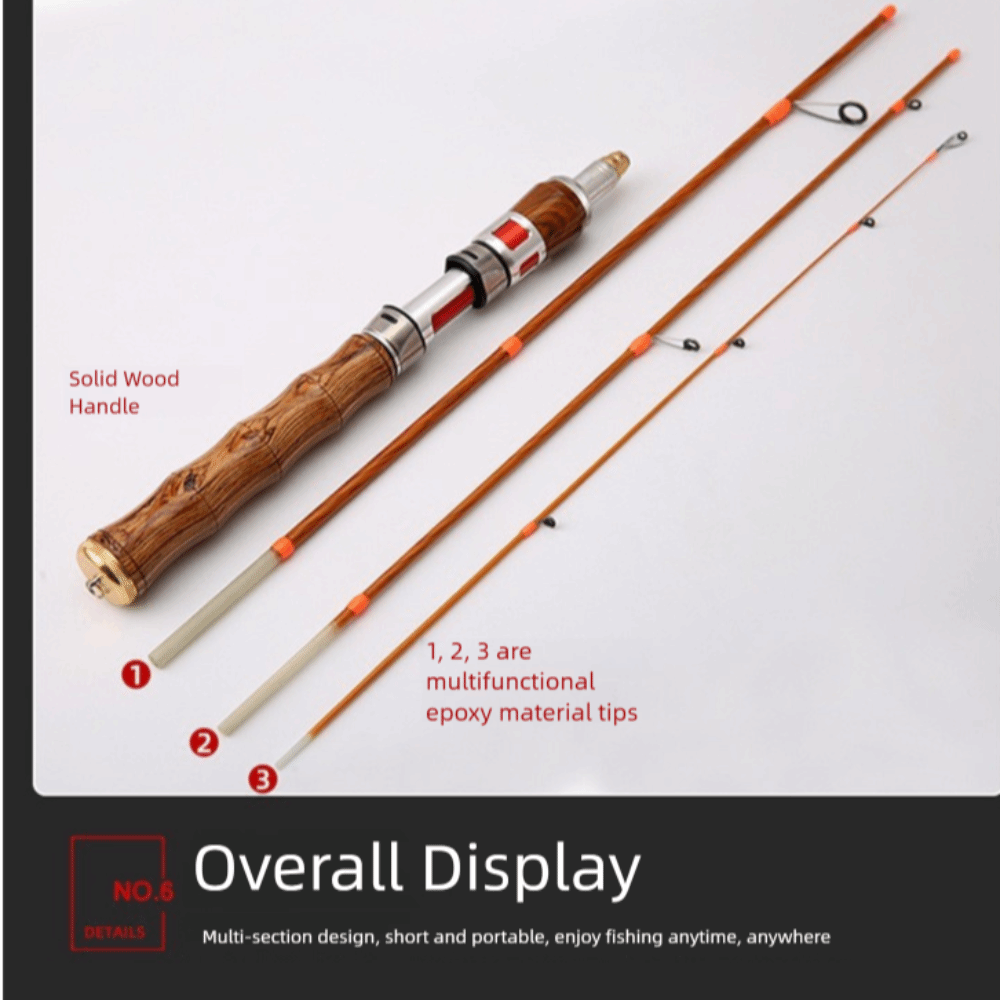 4단 스피닝 낚싯대 UL 파워 스피닝 캐스팅 낚싯대 1 - Fishing Rod Ice 리뷰 및 가격