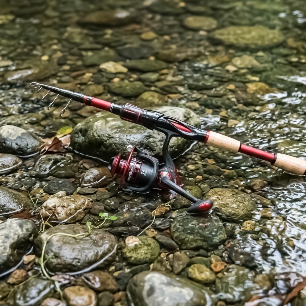 초경량 카본 섬유 낚싯대 1.8m 및 릴 콤보 세트 ( - Fishing Rod Combo 리뷰 및 가격